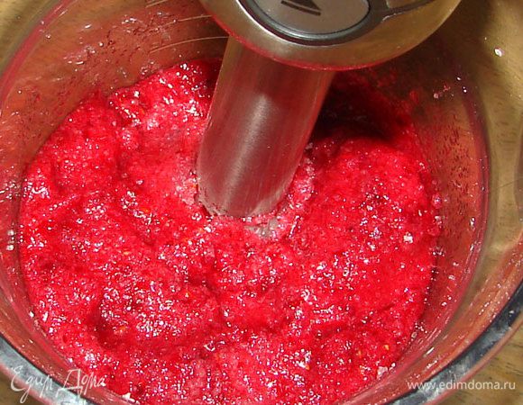 Хорошо измельчить в блендере