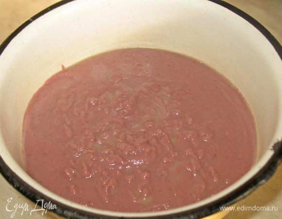 Переложила в чистую посуду дала остыть, покрыла пленкой и отправила в холодильник на пару часов (можно на ночь). Не помню где вычитала что курд можно хранить в холодильнике до 5 дней. 