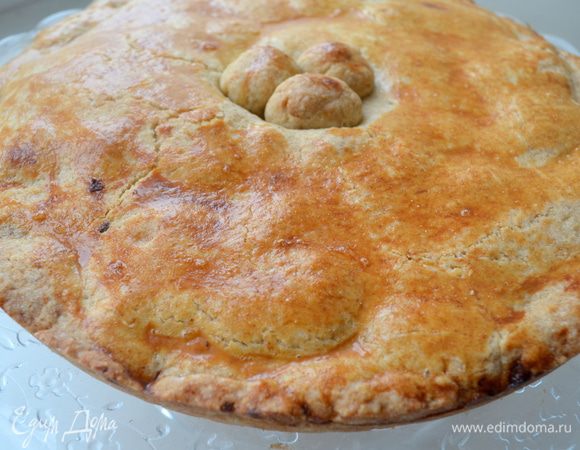 выпекать 40 минут при 180 гр. Готовый пирог остудить и дать постоять всю ночь - тогда он будет еще вкуснее! 