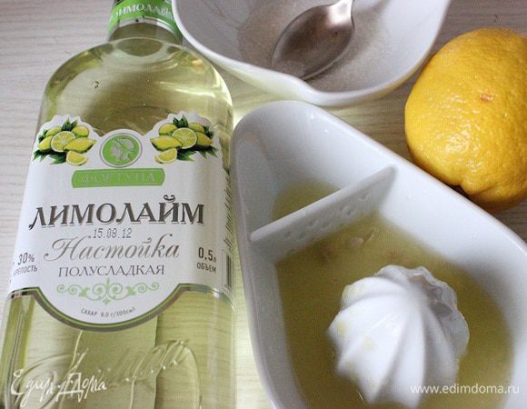 пропитать его сиропом.
Охладить, лучше  ночь.