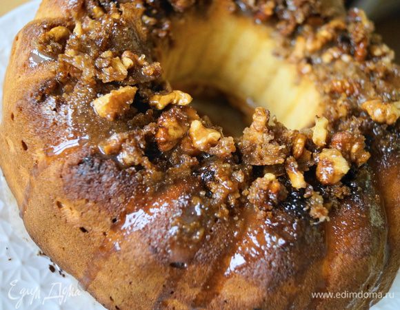 После этого полить глазурью