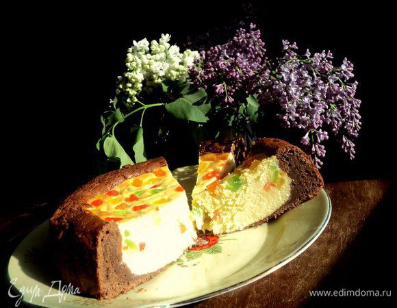 При подаче разрезать на кусочки. Приятного аппетита!