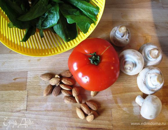 Подготовим все ингредиенты.