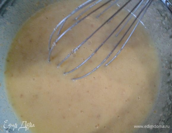 Добавить цедру и хорошо перемещать.