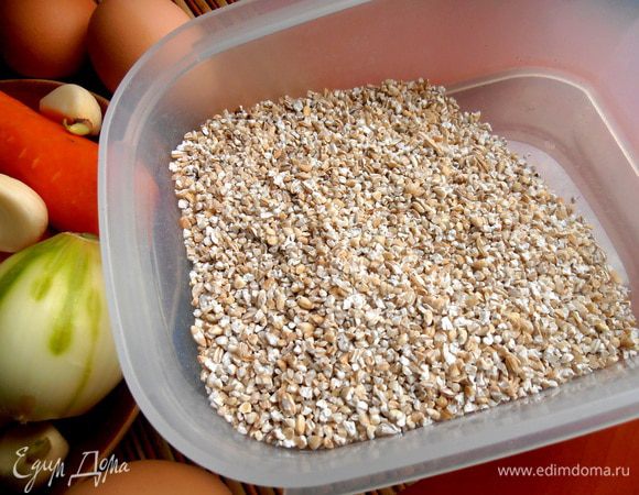 Для сытности можно добавить горсть ячки...