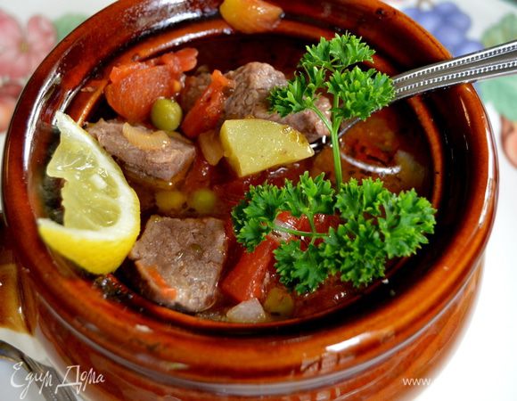 Зеленый горошек из банки 200 г добавим за 20 мин. до приготовления блюда. Подаем горячими. Приятного аппетита и теплого вечера.