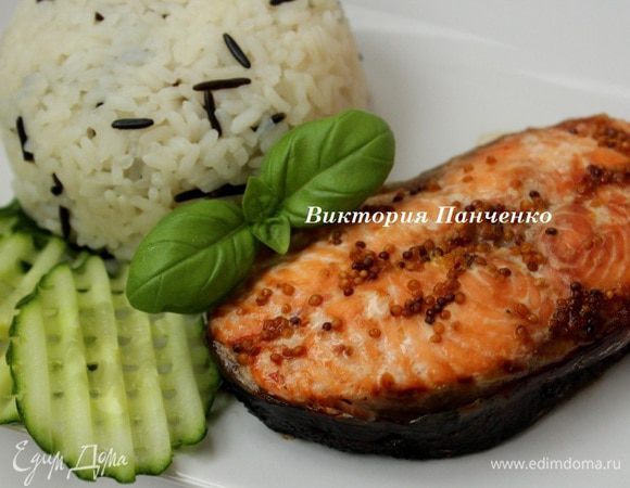 Запекать при 180 градусах 20-25 минут. Подавать с рисом и свежими овощами. Приятного аппетита!!!