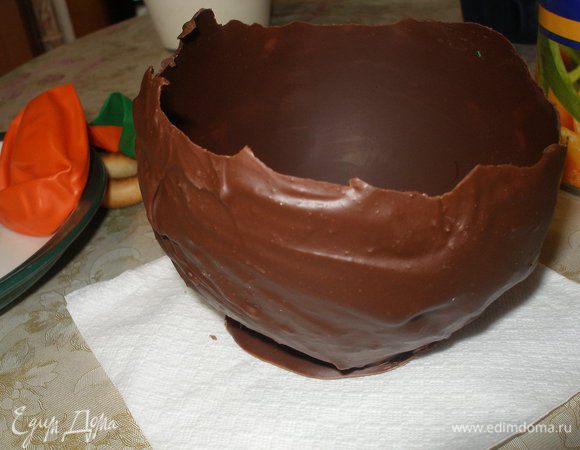 Яичная скорлупа готова!