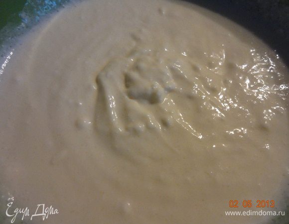 Венчиком взбить до однородной консистенции.