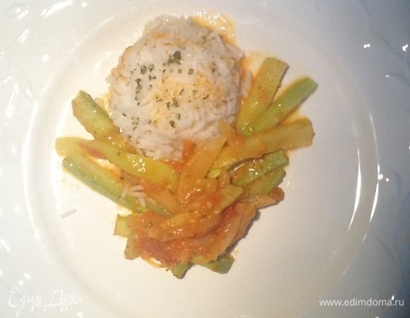 Овощи с рисом