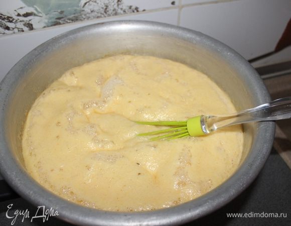 Дать постоять 2 час, иногда помешивая. 
Должно"побродить"