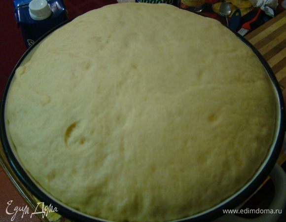 Ждем, когда тесто "вырастет"