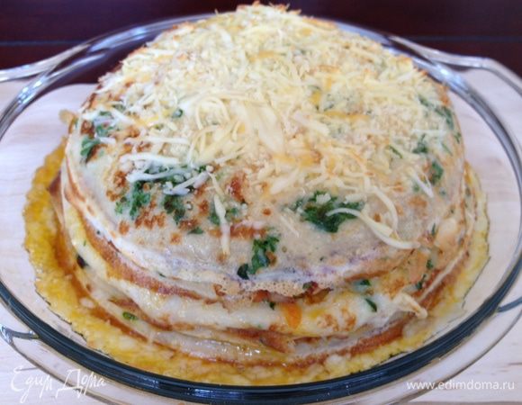 Как только сыр начинает плавиться, можно доставать.