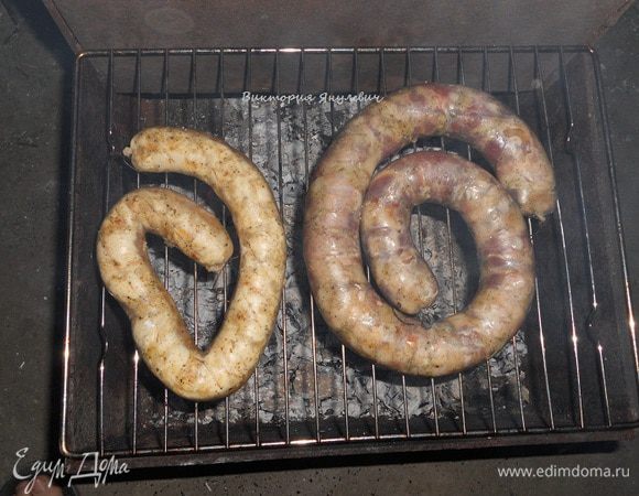 И как обещала на гриле.