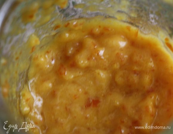 И апельсиновый джем (у меня варенье)