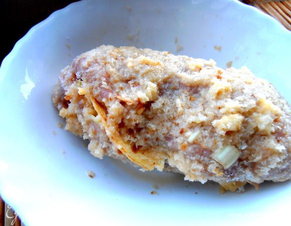 Затем повторяем...Обмакнём снова в яйцо...