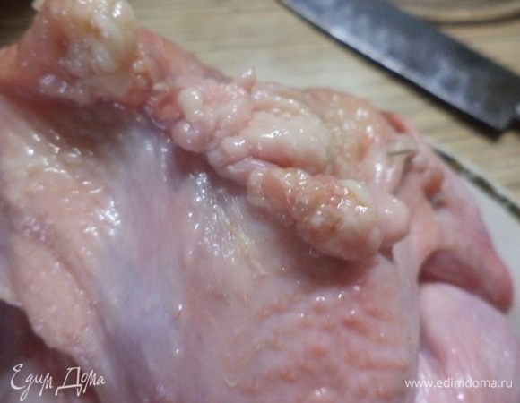 теперь шею нужно зашить, а если длинная шея- то просто перевязать узлом!!!