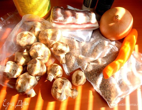 Продукты для начинки...