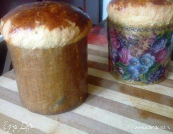 Выпеченные куличики достаём из духовки и охлаждаем. Затем уже можно украсить глазурью и присыпками по желанию.