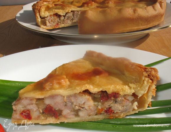Вот пирог готов. Приятного аппетита! 