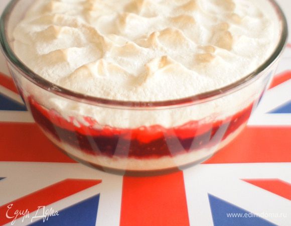 Готовому пудингу дать немного остыть и подавать. 