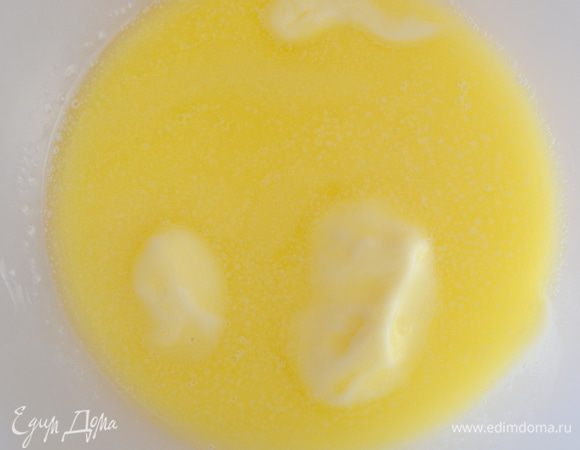 сливочное масло растопить