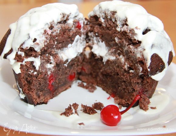 Кексик в разрезе.