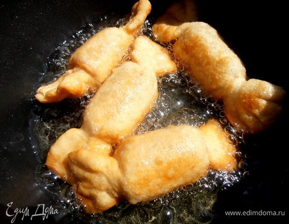 Обжариваем со всех сторон...