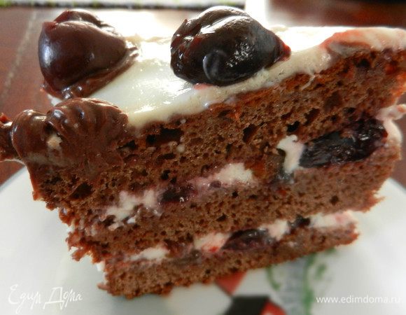 Оставить торт для пропитки часов на 12 в холодильнике.
Украсить и подавать. 
Приятного аппетита!

Ниже я разместила фото оформления торта моей подругой lula-art ))))