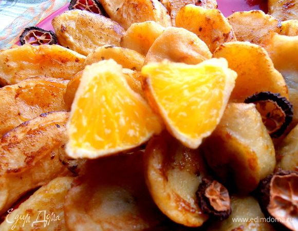 Как видите, апельсин не утратил своей сочности (в отличии от банана!), структура мякоти сохранилась... Удивите себя и своих близких)))