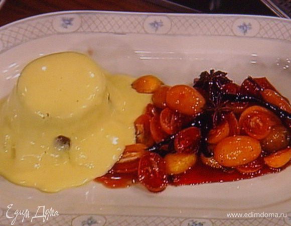 суфле полить сабайоном, 