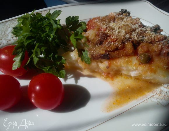 Вынуть из духовки и посыпать зеленью. Приятного аппетита!
