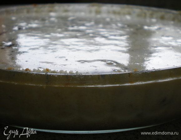 Затем оставшуюся творожную массу. 