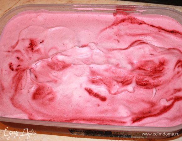 Перед подачей всегда советую выдержать мороженое в холодильнике 20-30 минут. Затем разложить по креманкам и подавать. 