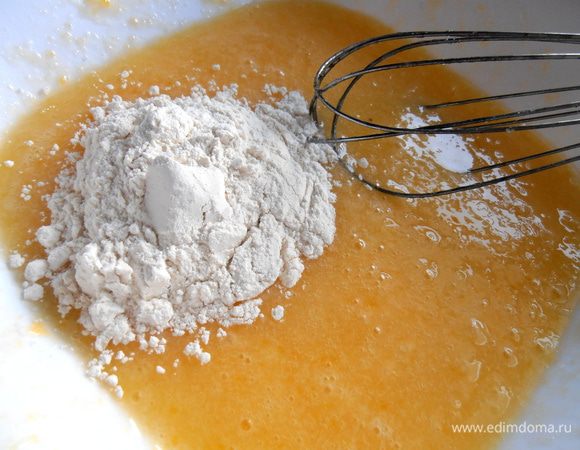 Муку для загущения...