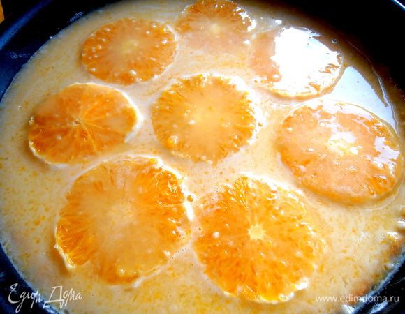 Сверху заливка...