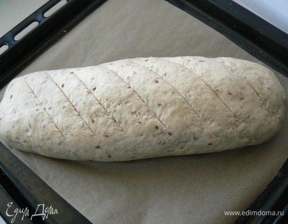 перед выпечкой сделайте надрезы