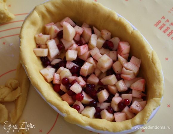 Складываем начинку и 