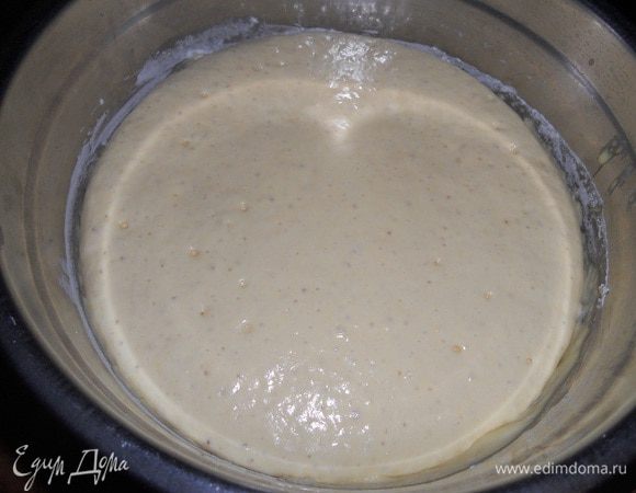 Тесто подошло....