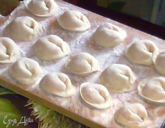 Получаются такие пельмешки.