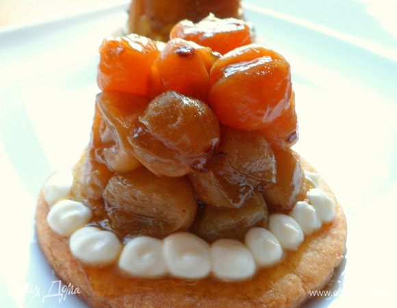 я попробовала отдельно запечь виноград, тоже вкусноооо!
