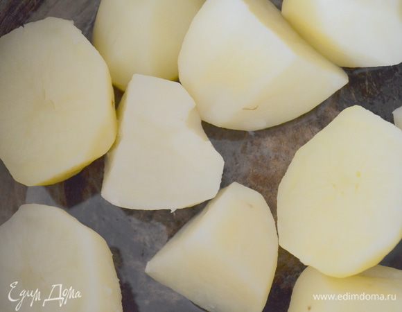 картофель отварить