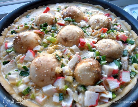 Ставим в разогретую до 190* духовку и выпекаем сначала минут 20.