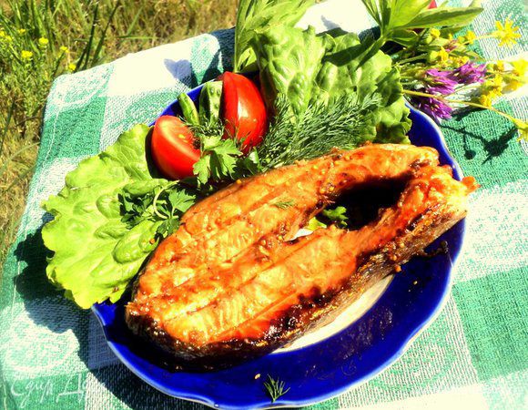 Подавать с овощами и зеленью. Приятного аппетита!