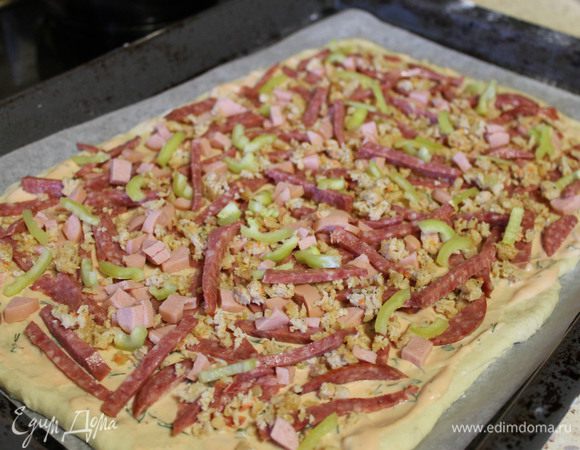 5. Перец болгарский порезать соломкой..