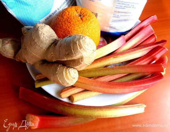 Переходим к ревенему топингу... Продукты такие...