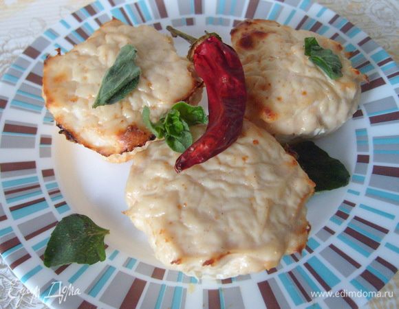 ...и запекать в разогретой до 180°С духовке примерно 20 минут.