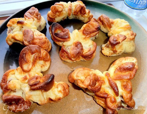 Переворачиваем наших "бабочек"...