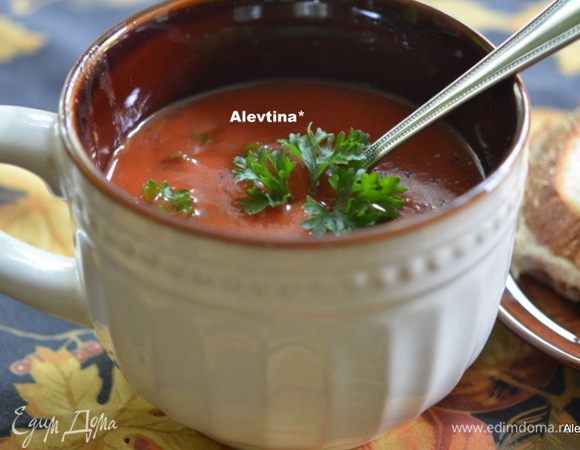 Подаем к готовому супу. Приятного аппетита.