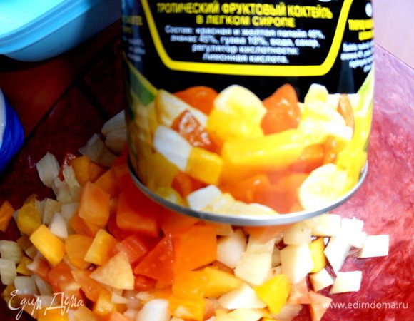 Кусочки перекладываем на доску...